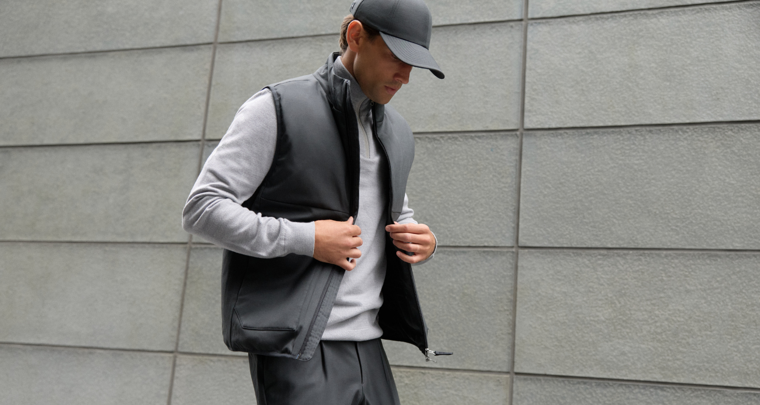"Being comfy never looked so sharp!"