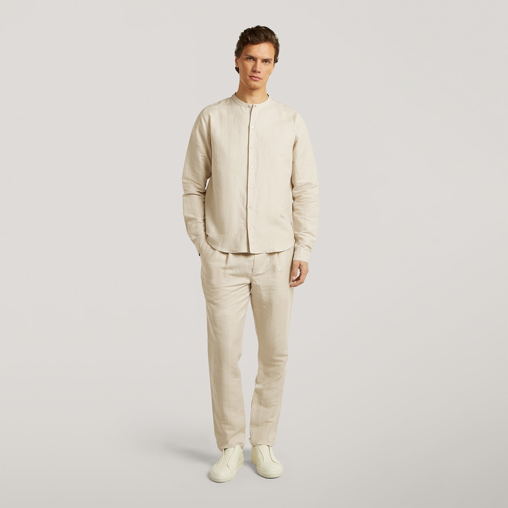 HUNTER Linen | Light Sand