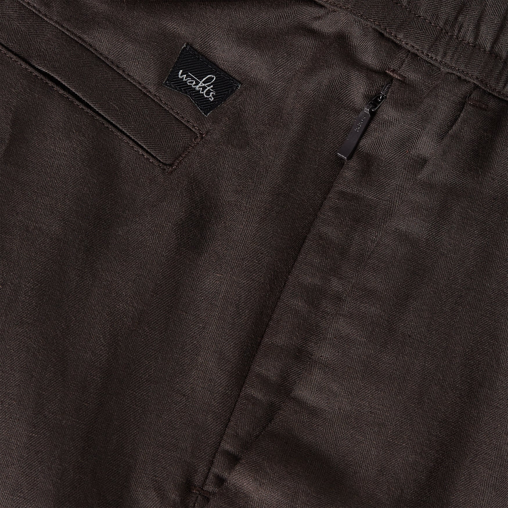 HUNTER Linen | Dark Brown