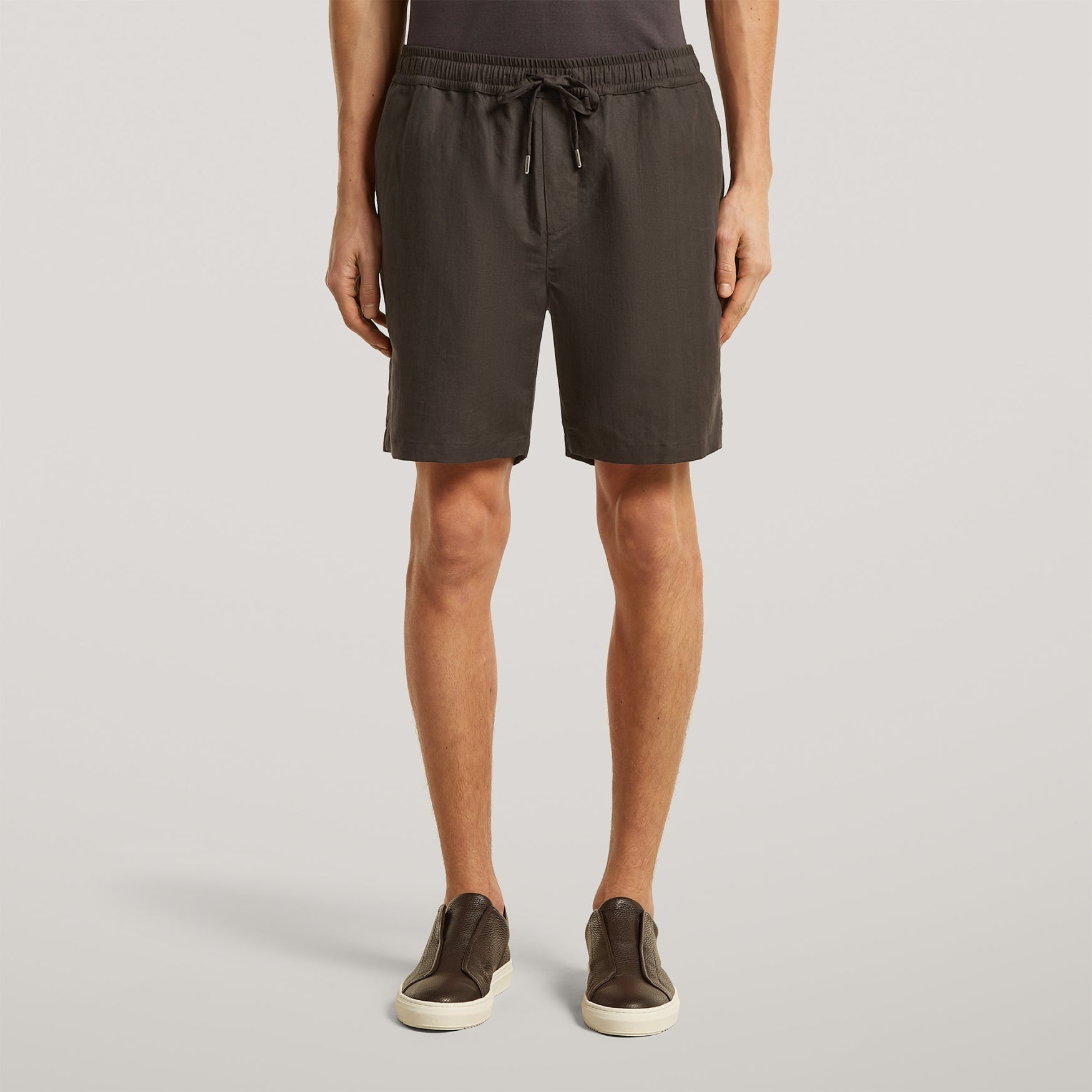 CARL Linen | Dark Brown