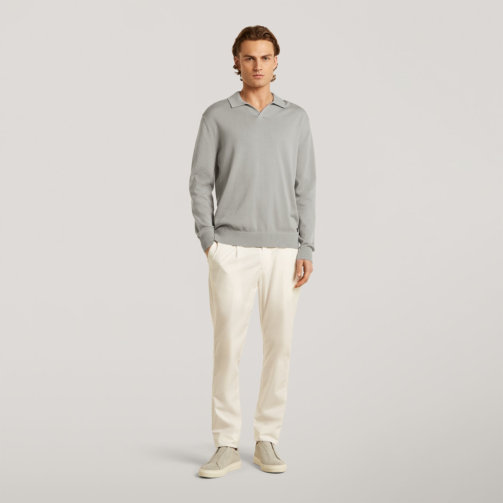 HOWARD Cotton | Stone Grey