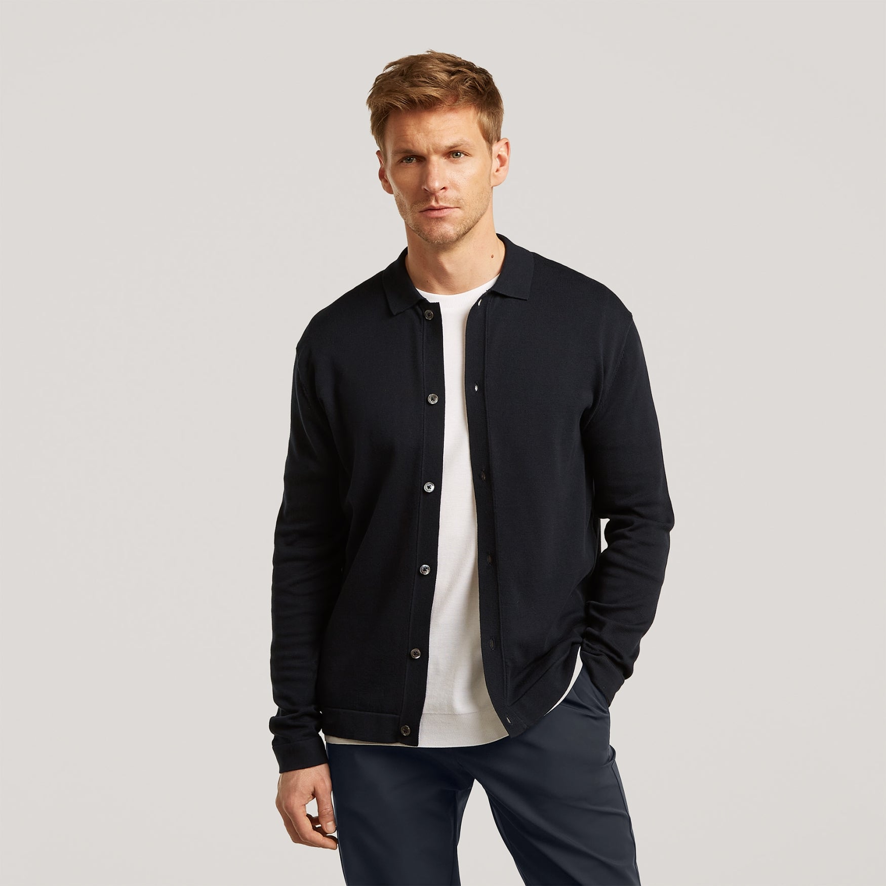 PEARSON Cotton | Night Blue