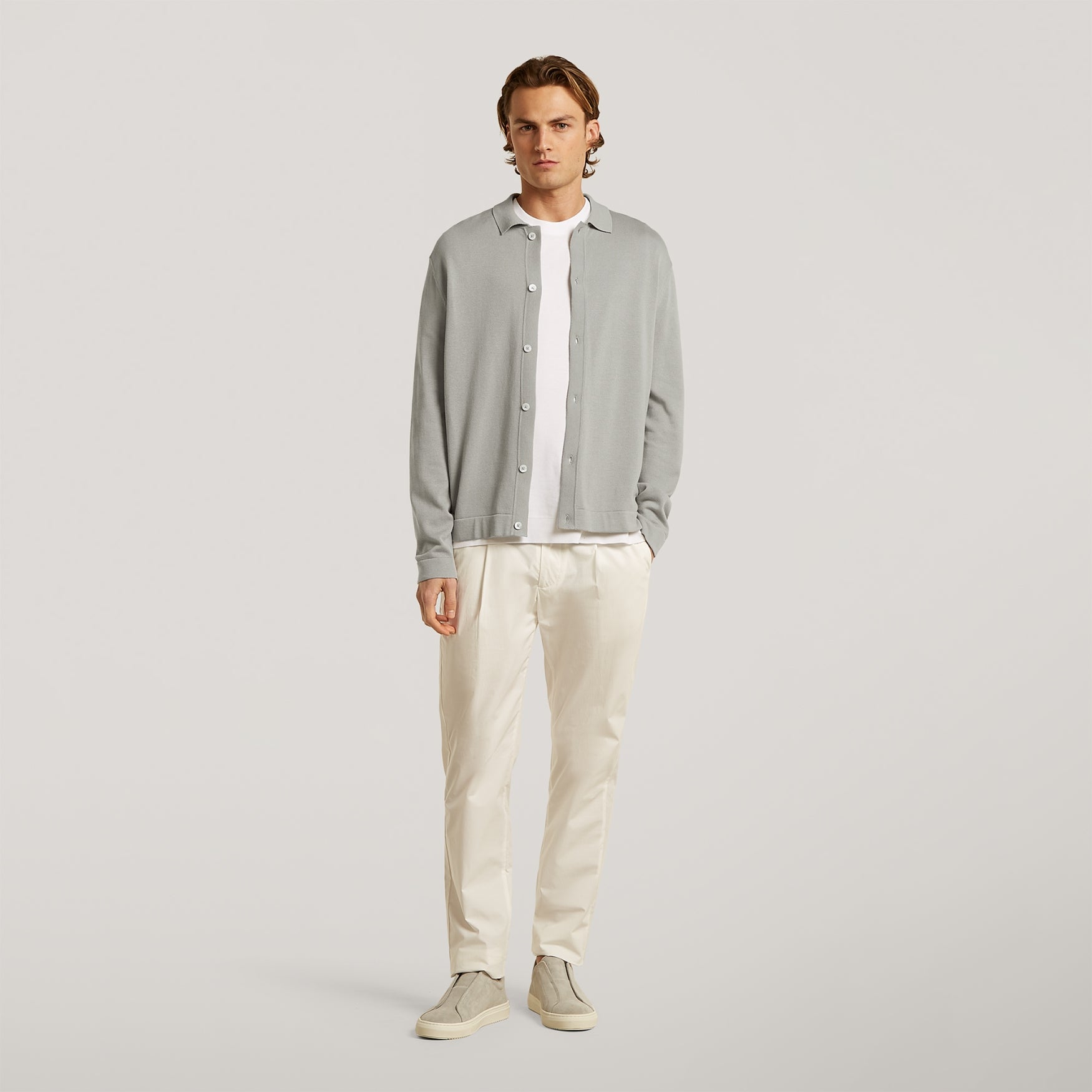 PEARSON Cotton | Stone Grey