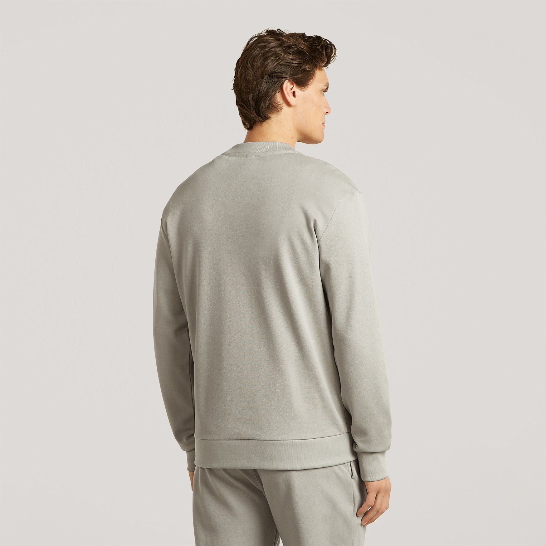 YATES Pique | Stone Grey