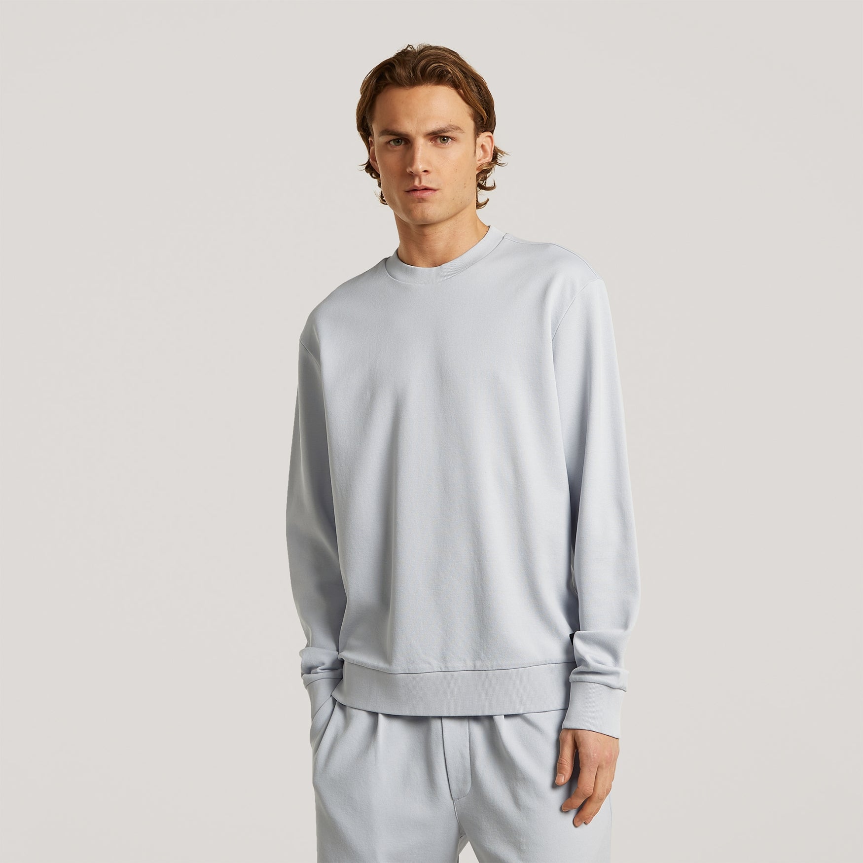 YATES Pique | Frost Blue