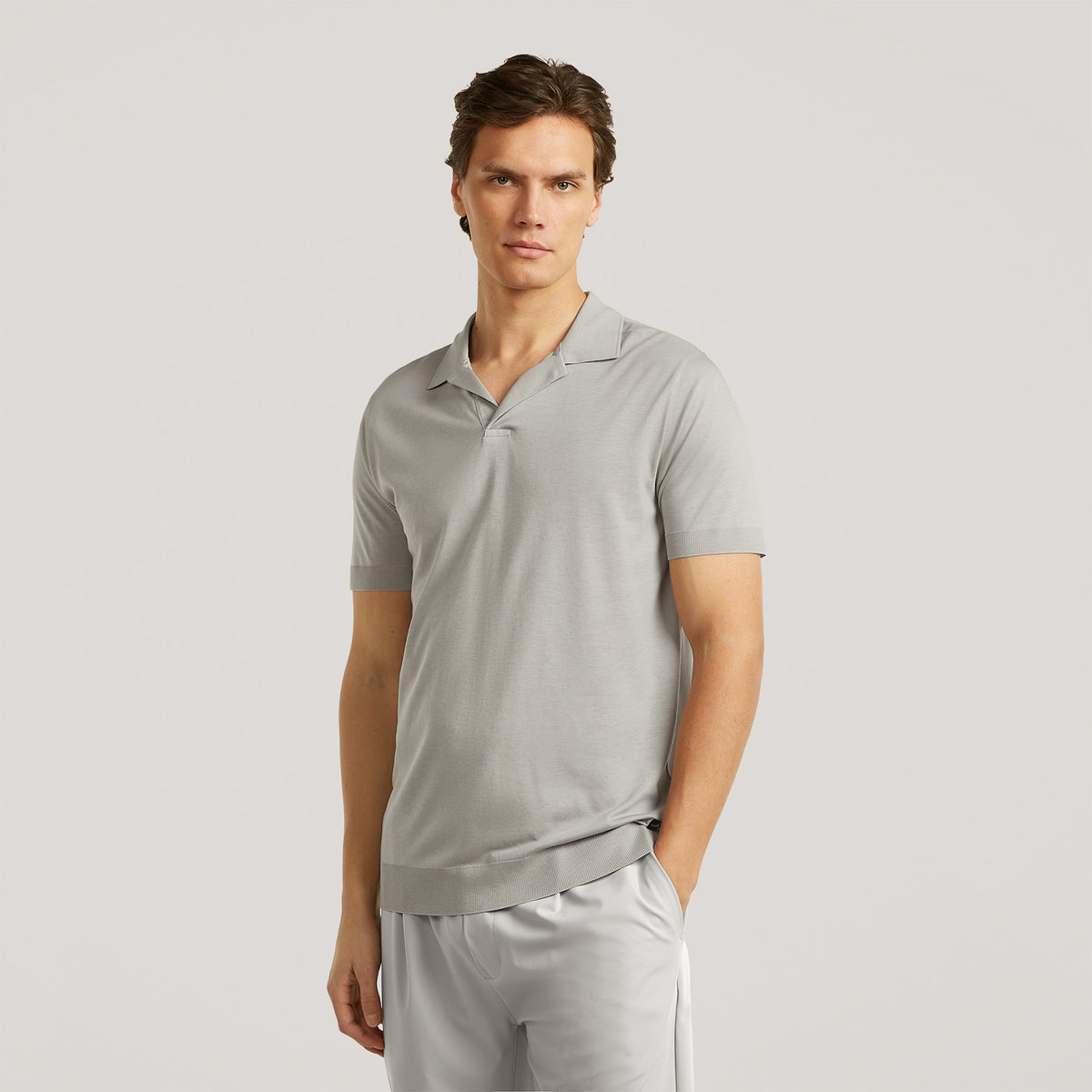 DALEY Jersey | Stone Grey