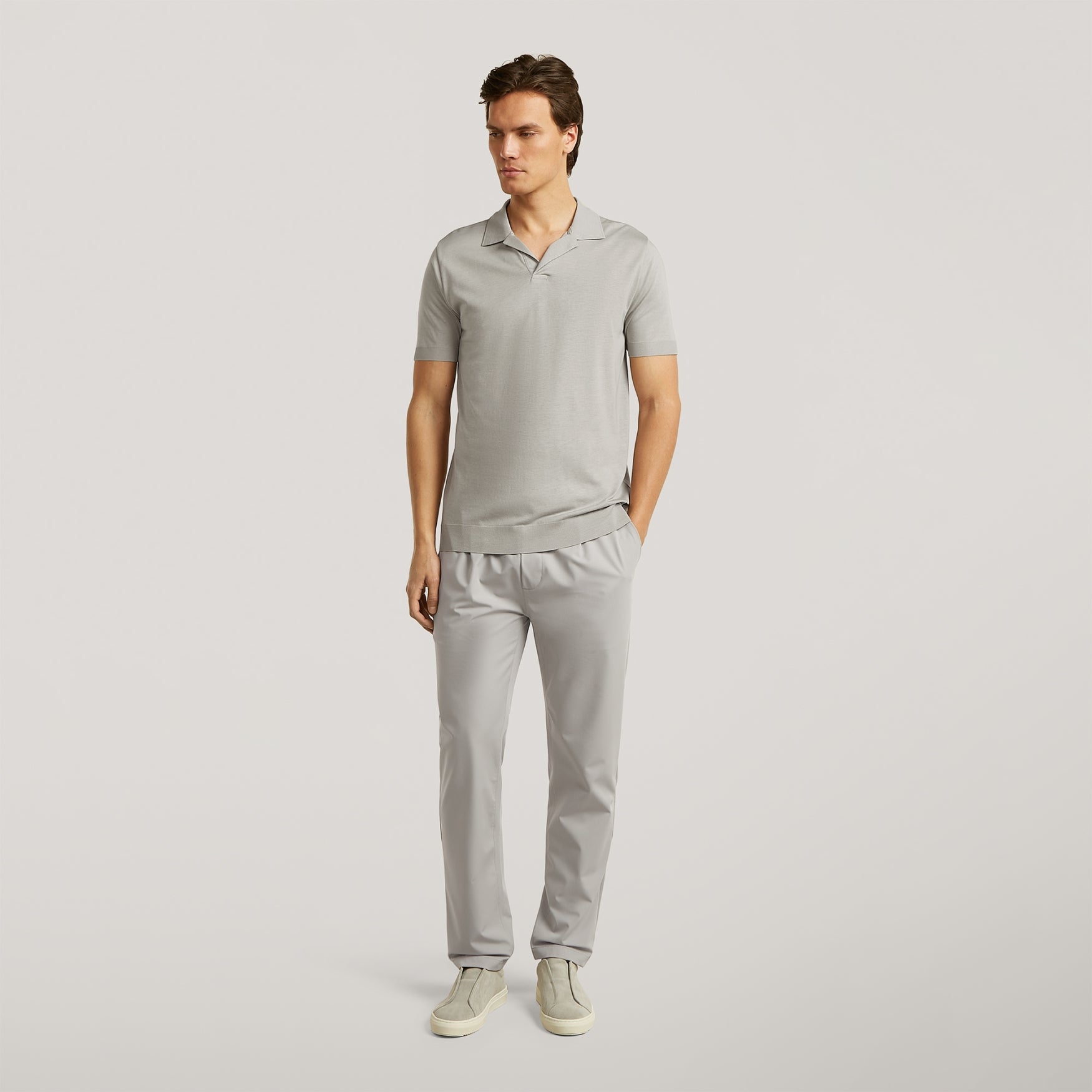 DALEY Jersey | Stone Grey