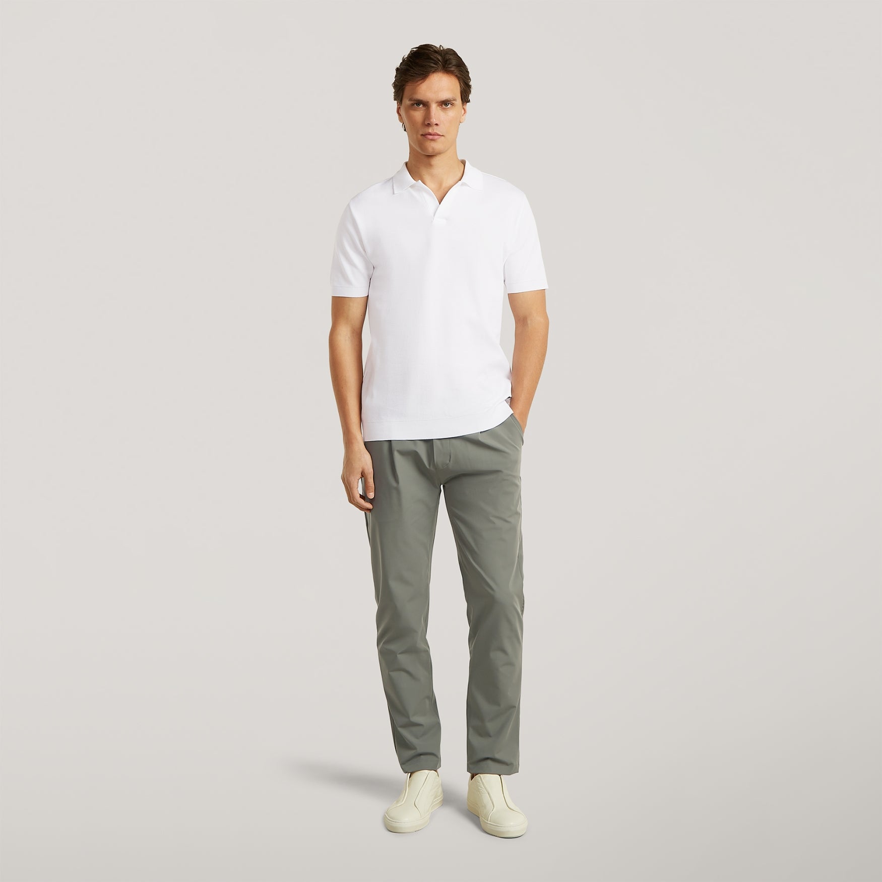 DALEY Pique | Pure White