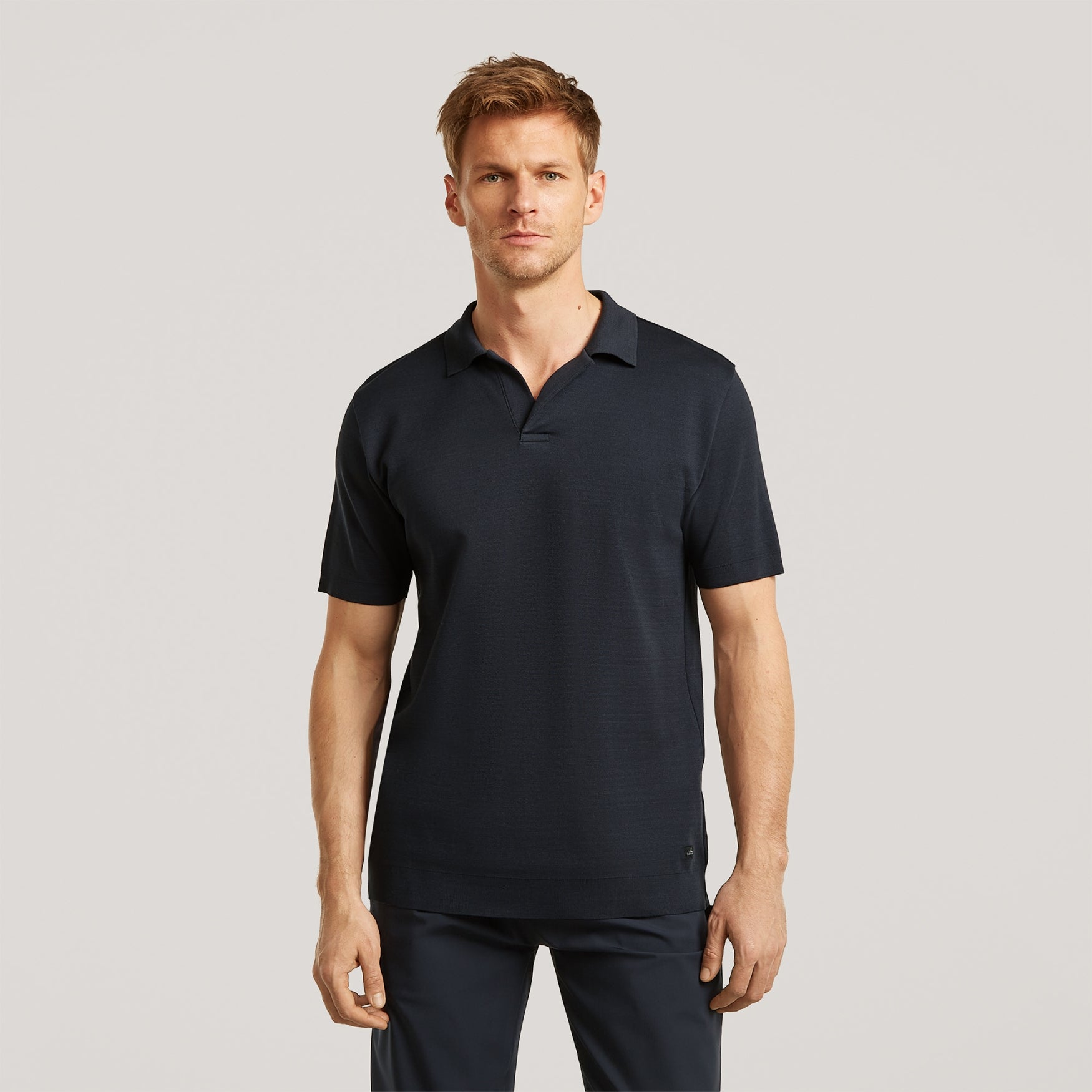 DALEY Pique | Deep Navy