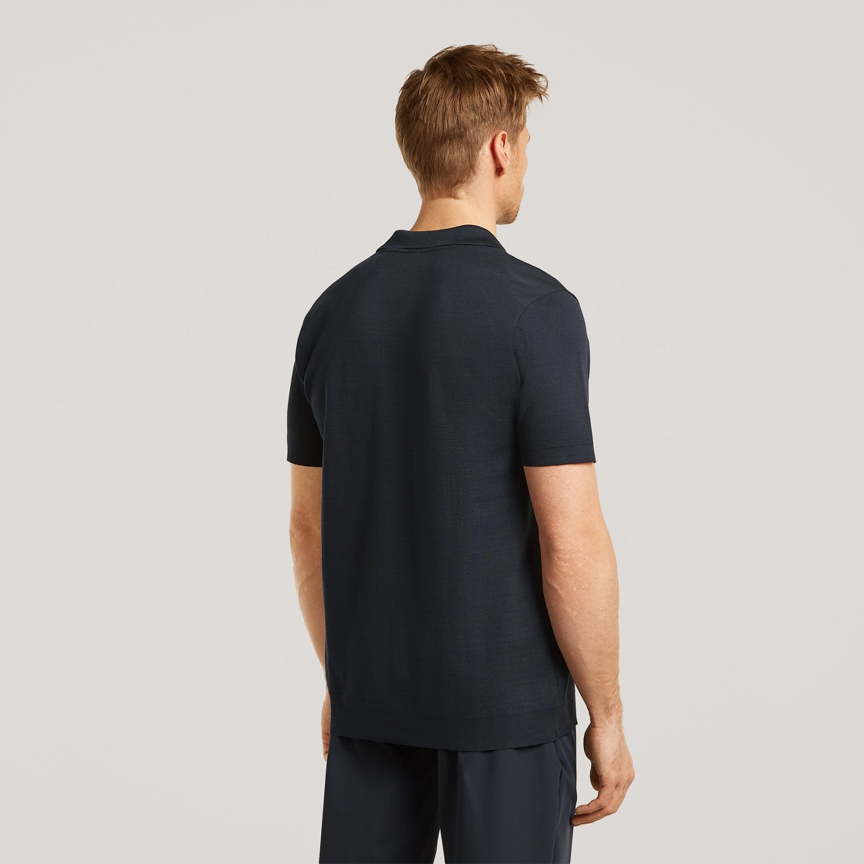 DALEY Pique | Deep Navy