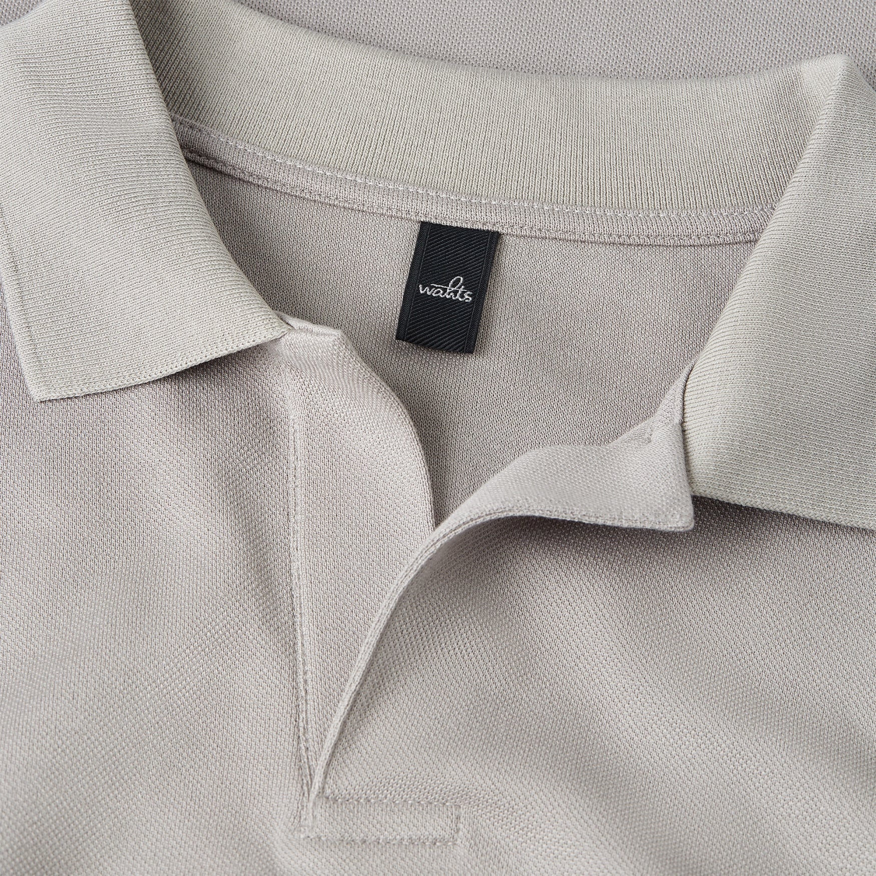 DALEY Pique | Stone Grey
