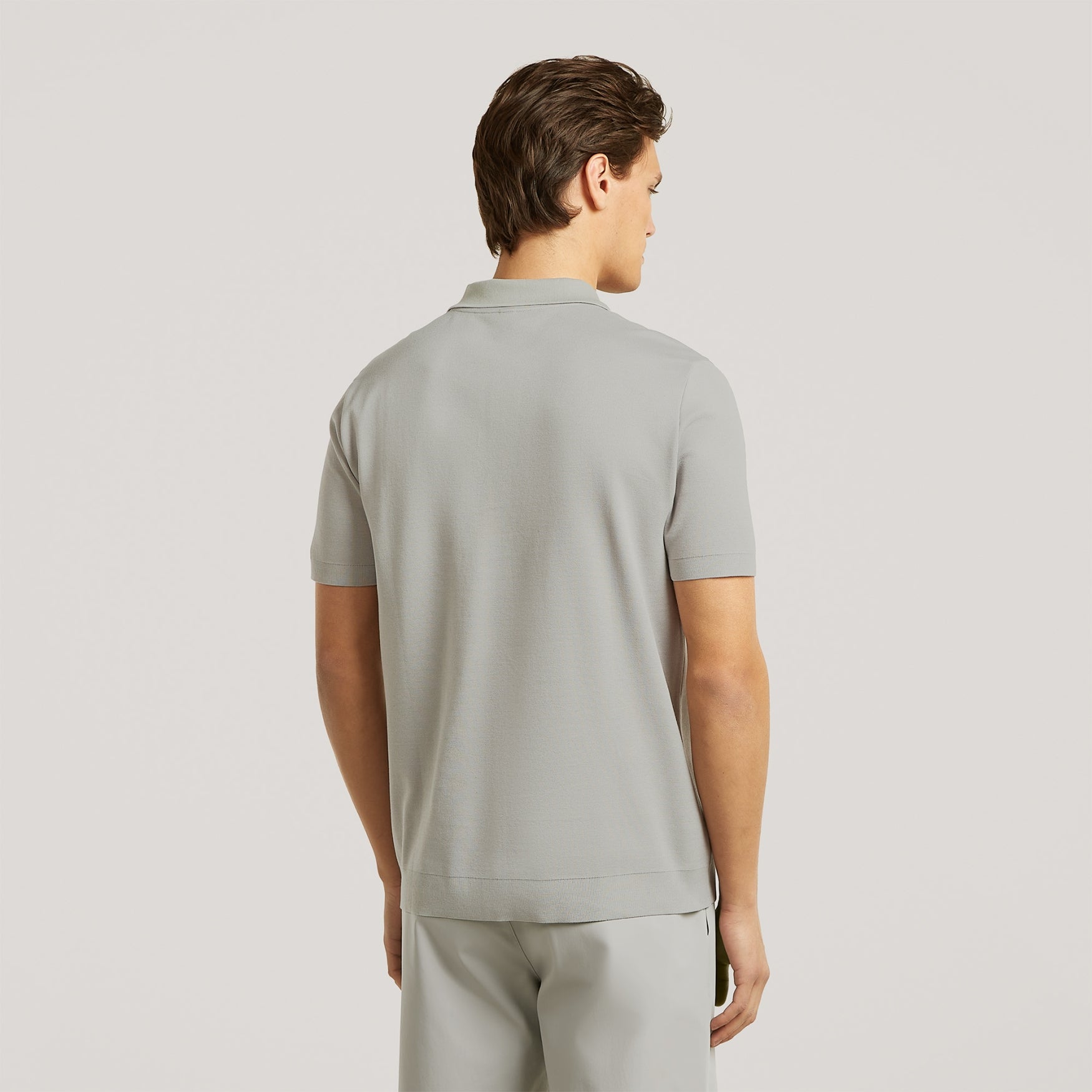 DALEY Pique | Stone Grey