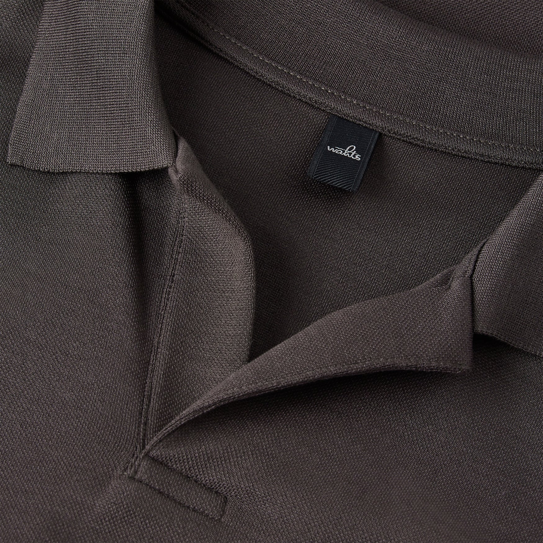 DALEY Pique | Dark Brown