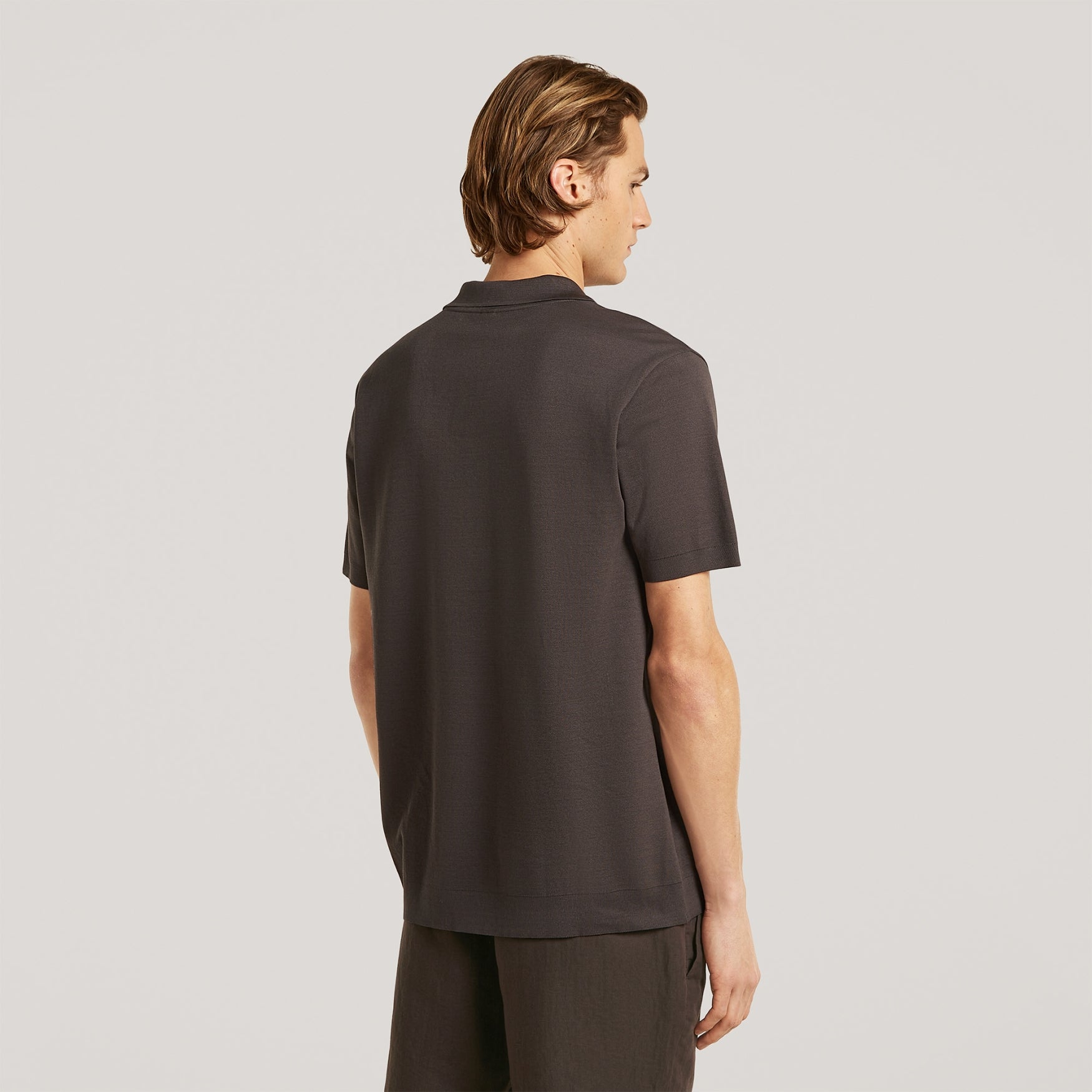 DALEY Pique | Dark Brown