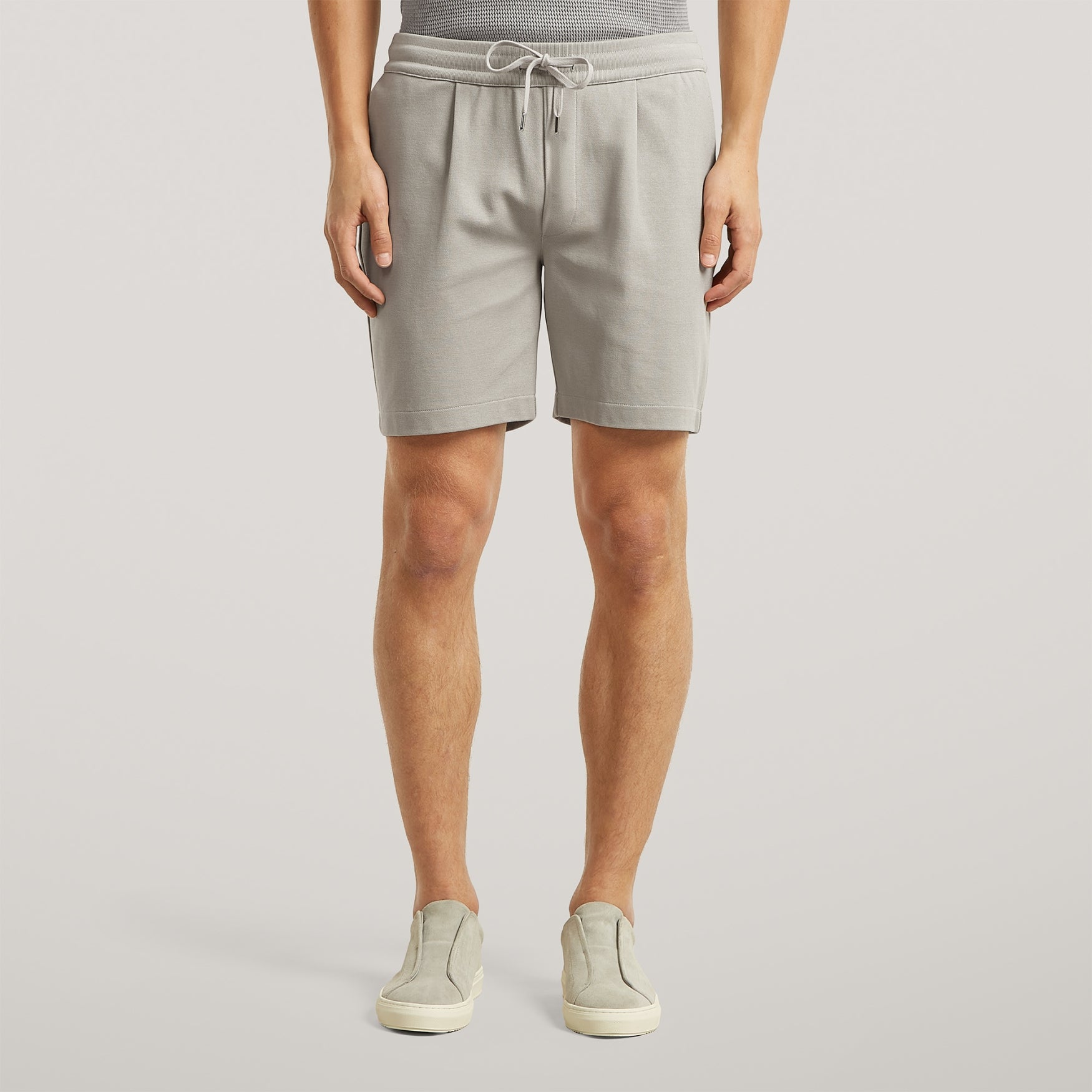 HAYDEN Pique | Stone Grey