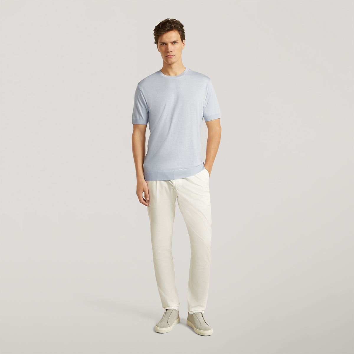 MILES Jersey | Frost Blue