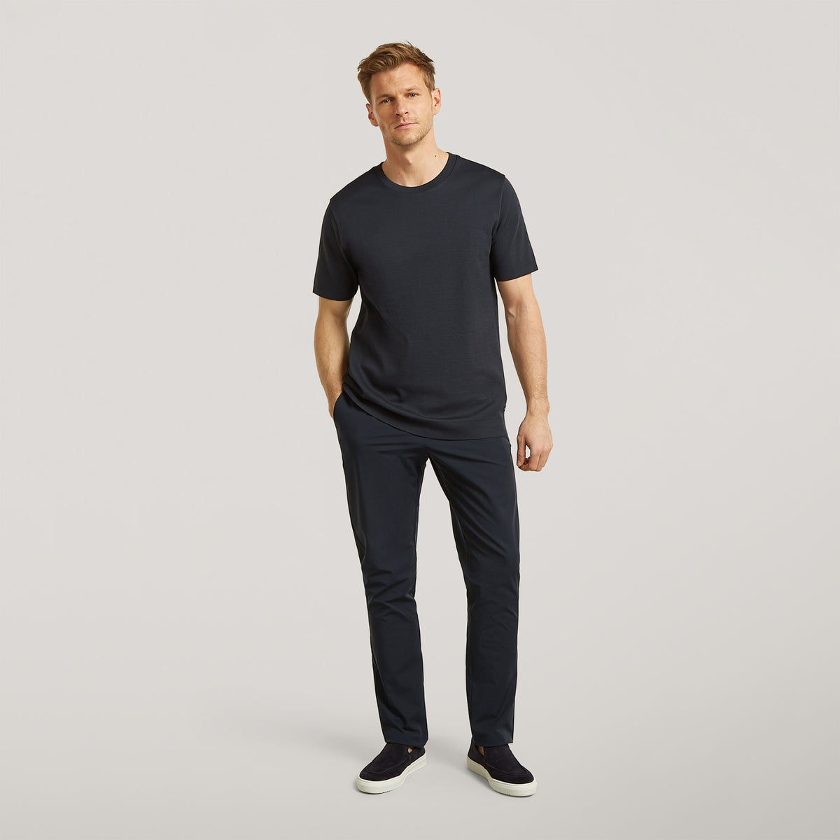 MILES Pique | Deep Navy