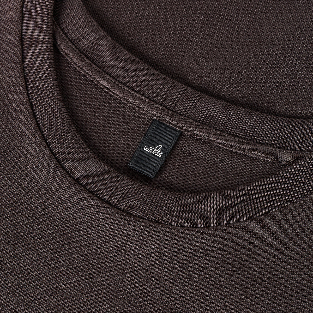 MILES Pique | Dark Brown
