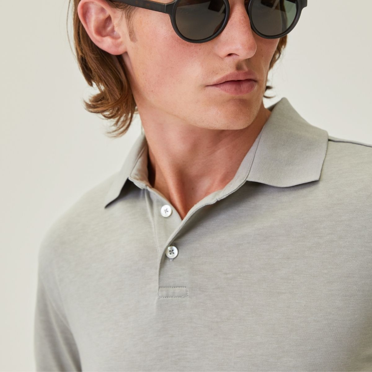 GRAHAM Jersey | Stone Grey