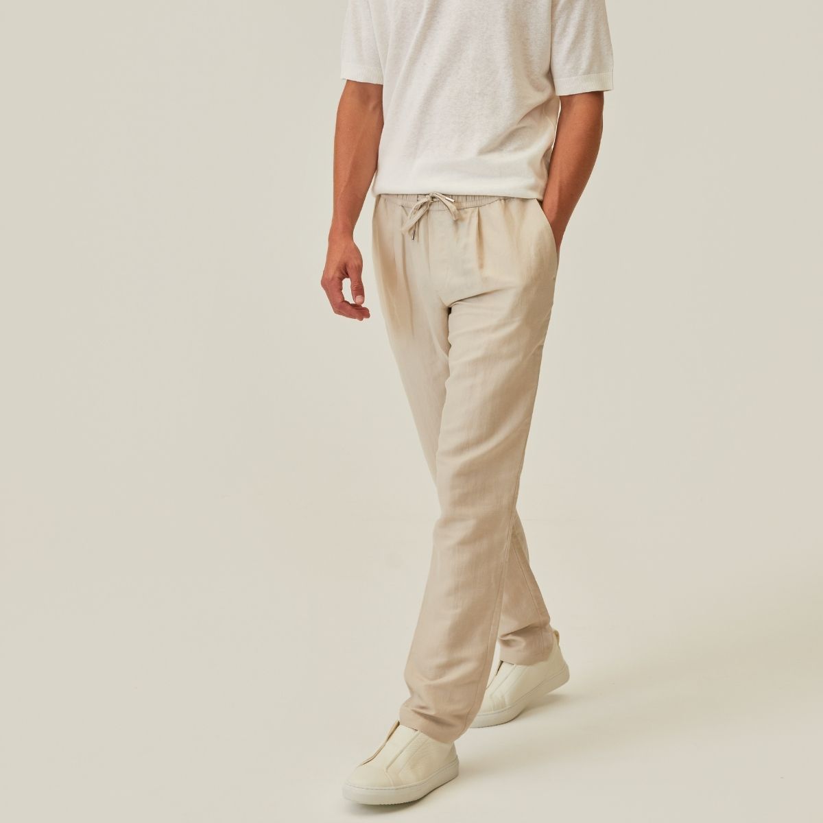 HUNTER Linen | Light Sand