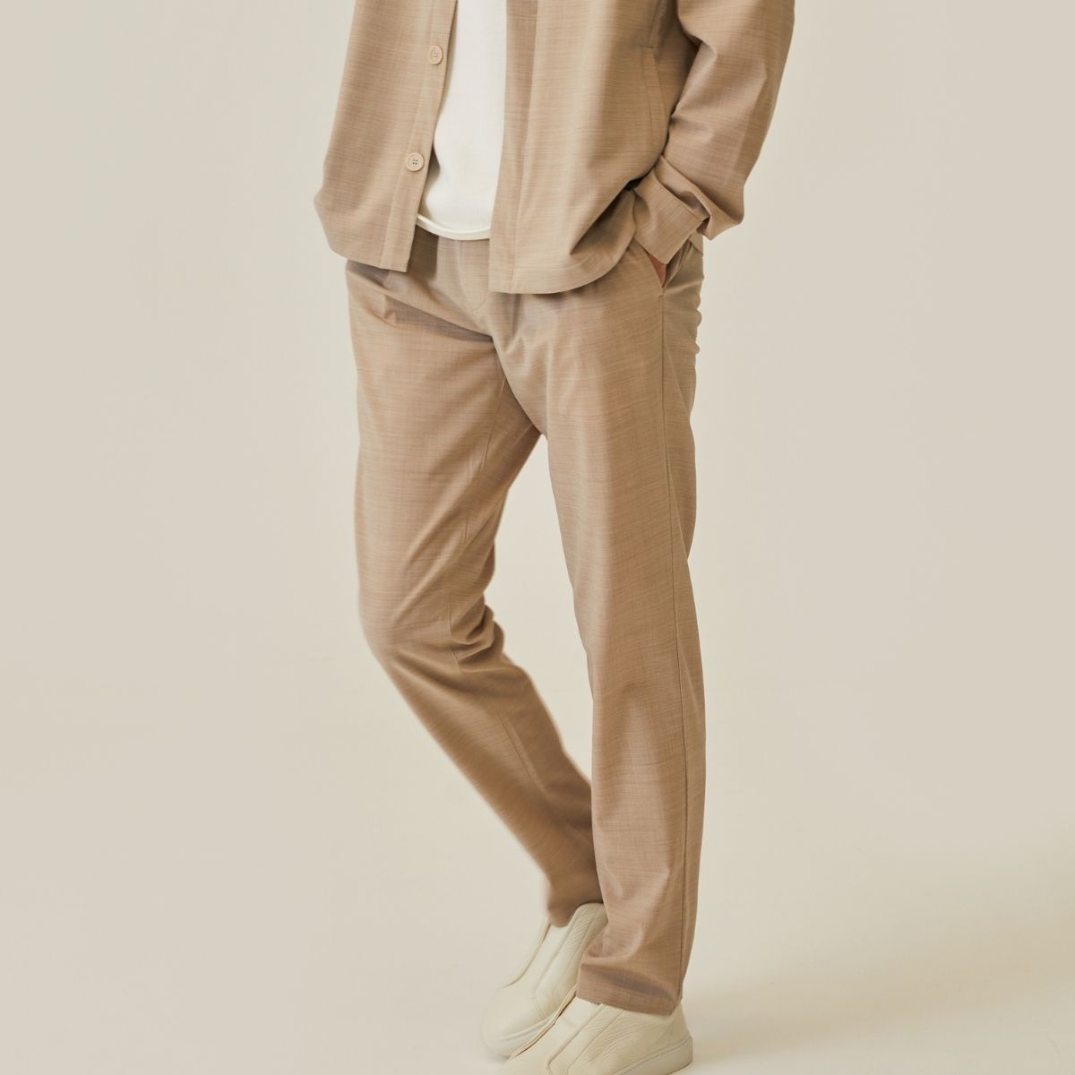 HUNTER Wool | Light Sand Melange