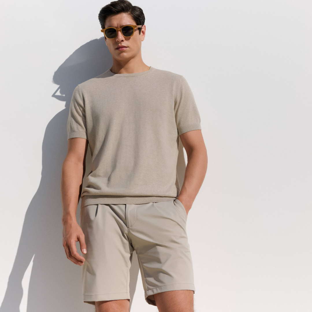 MILES | Dark Stone Beige Melange