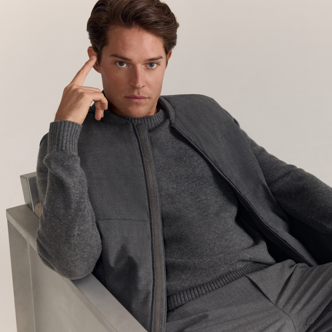 MITCH | Mid Grey Melange