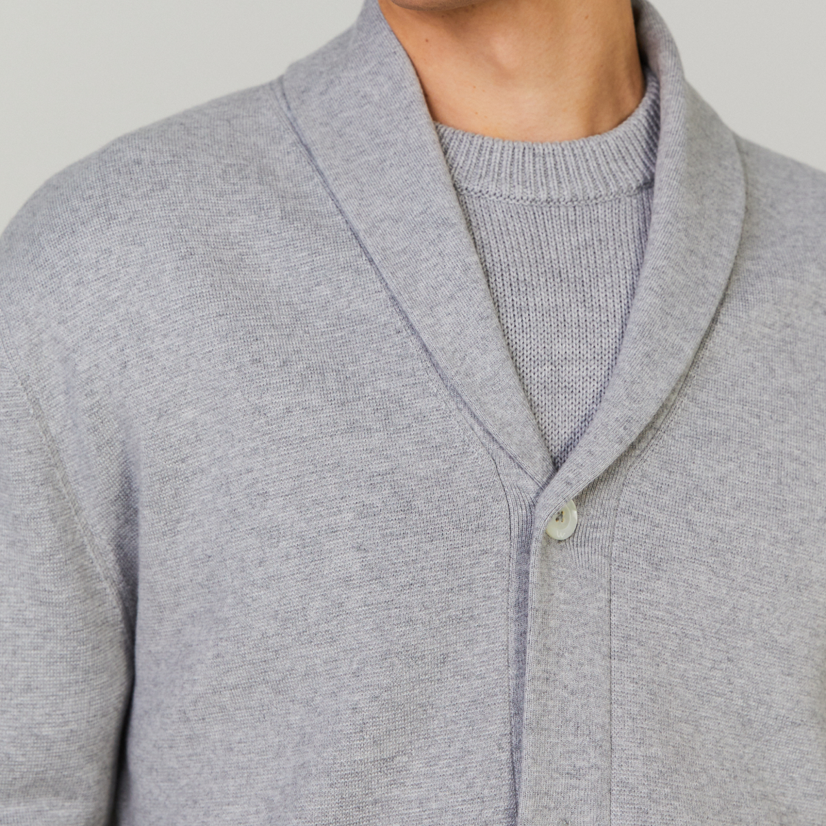 NICHOLS | Light Grey Melange