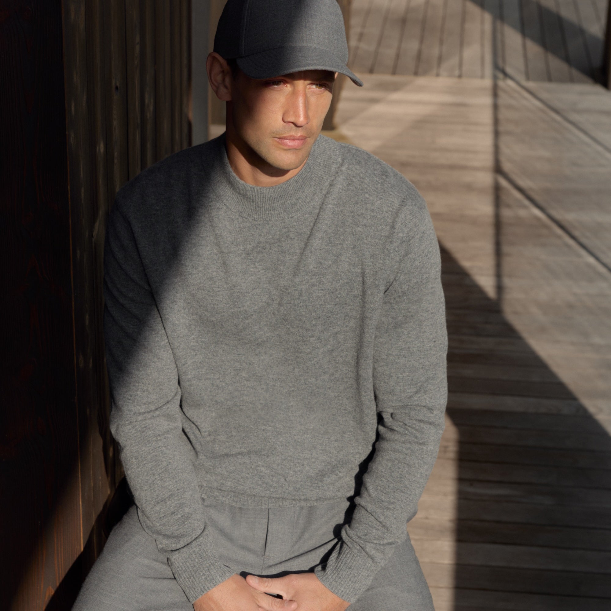 RENDELL | Mid Grey Melange