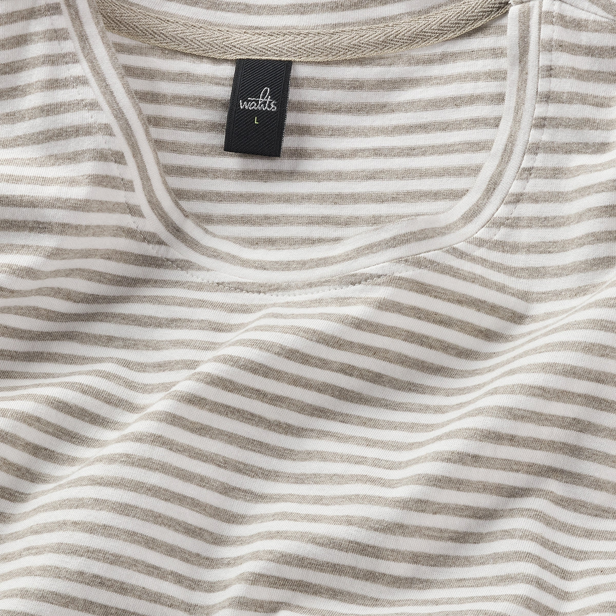 WOODS | Slate Beige/White Stripe