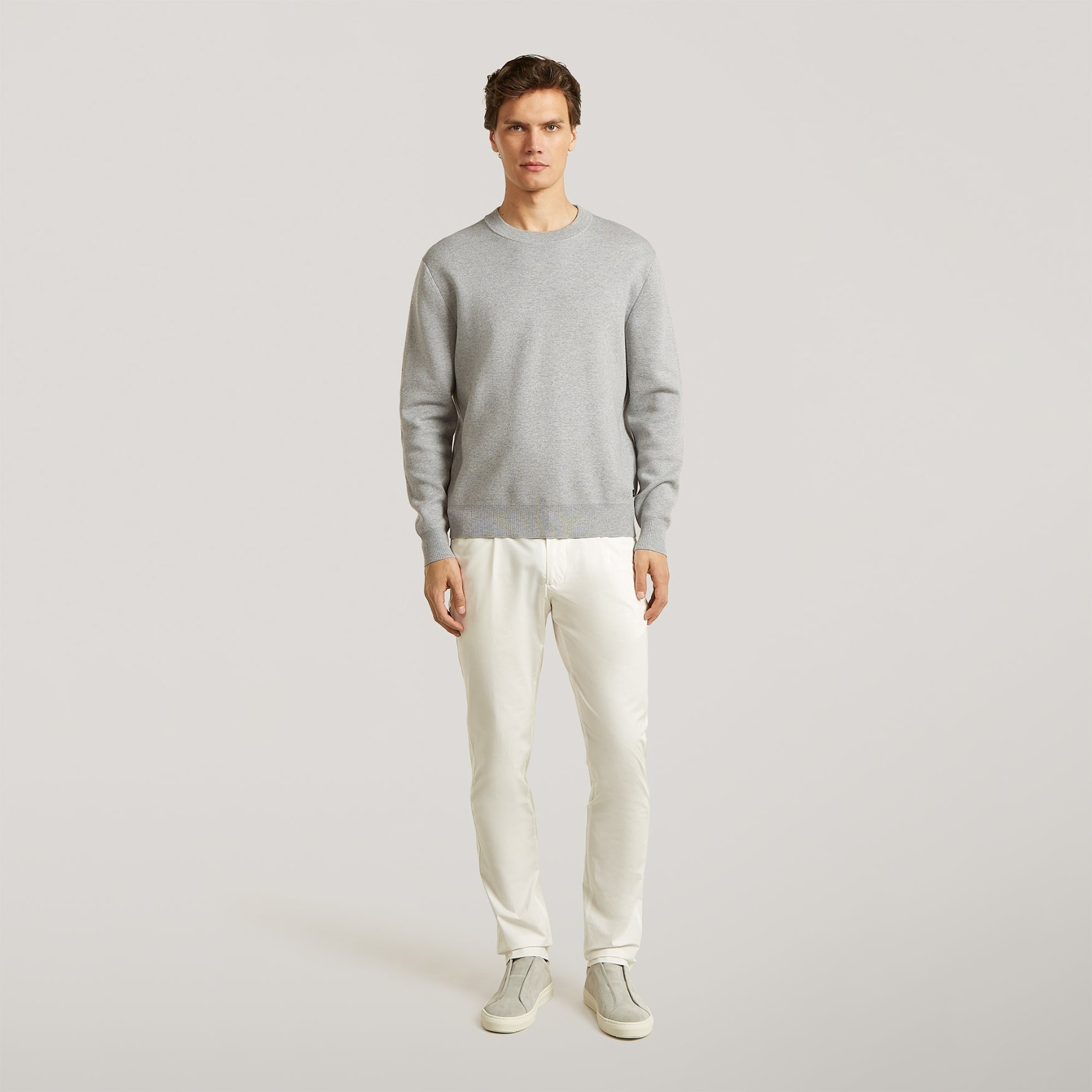 HAMPTON | Light Grey Melange