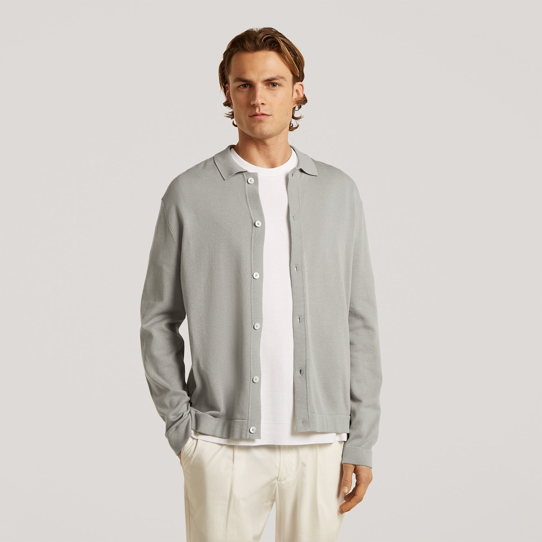 PEARSON Cotton | Stone Grey
