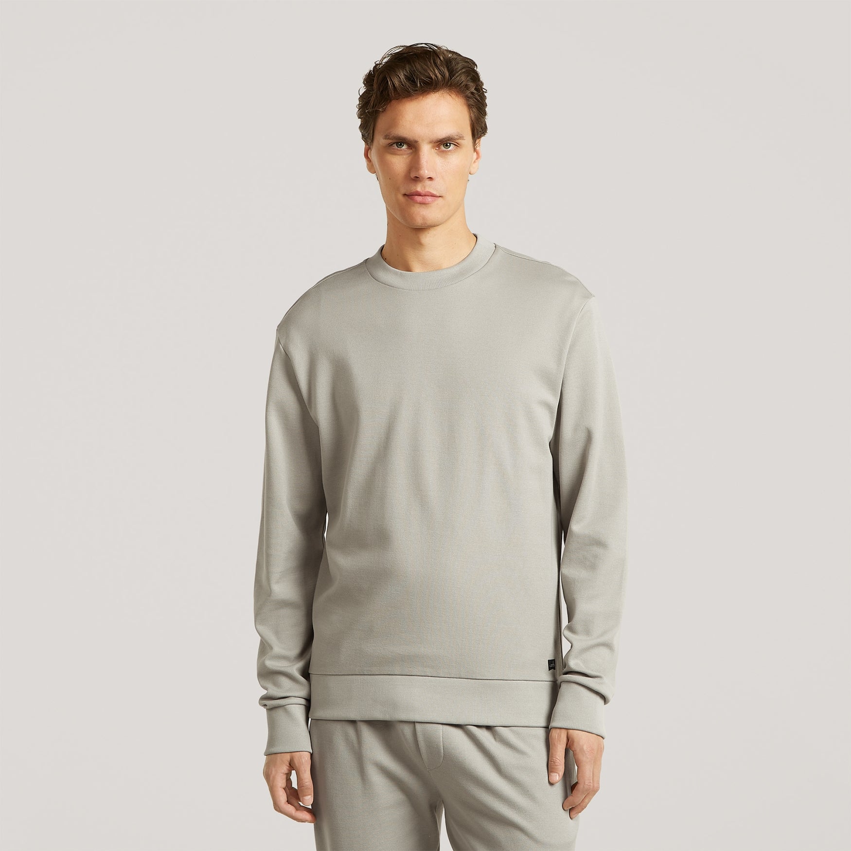 YATES Pique | Stone Grey