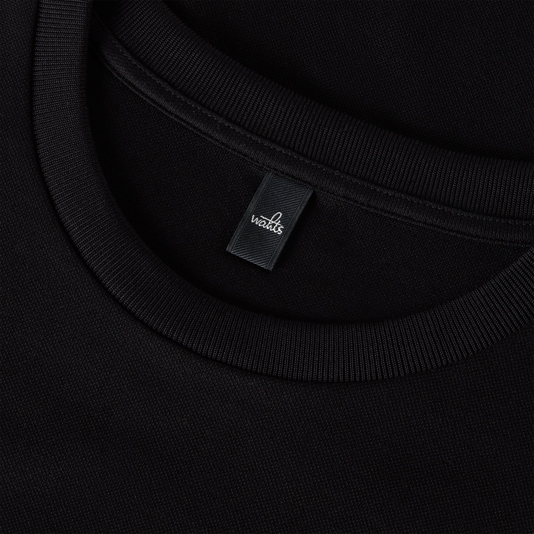 MILES Pique | Pure Black