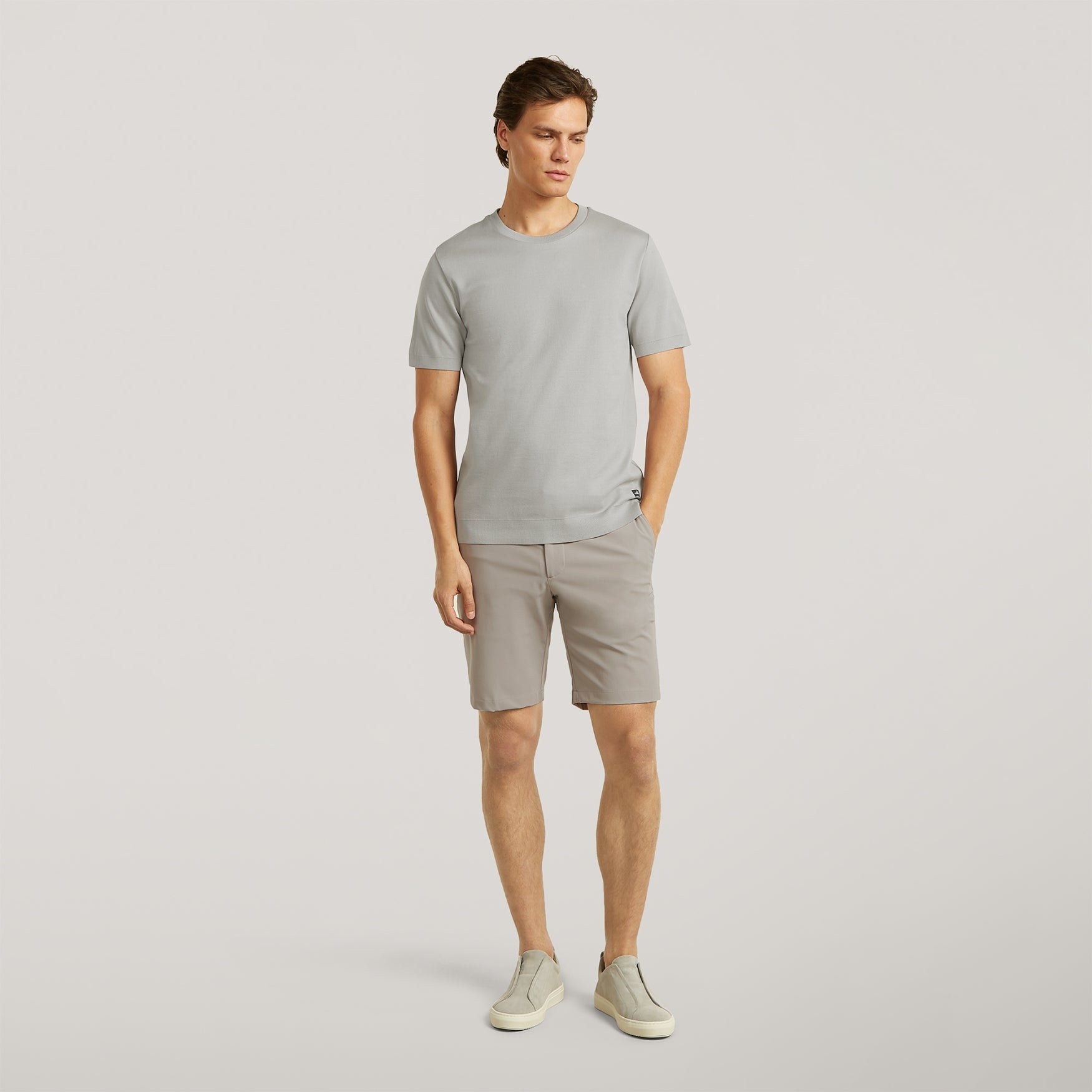 MILES Pique | Stone Grey