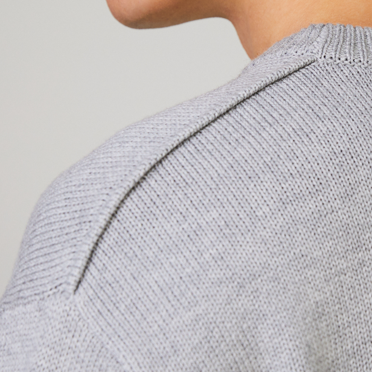BURNS | Light Grey Melange
