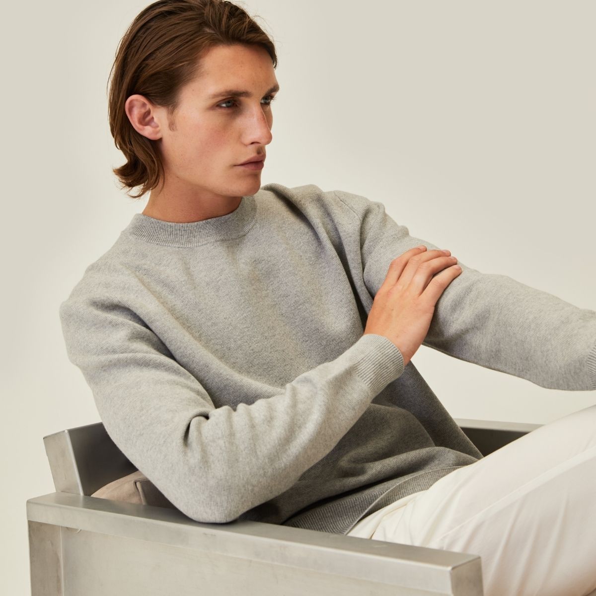 HAMPTON | Light Grey Melange