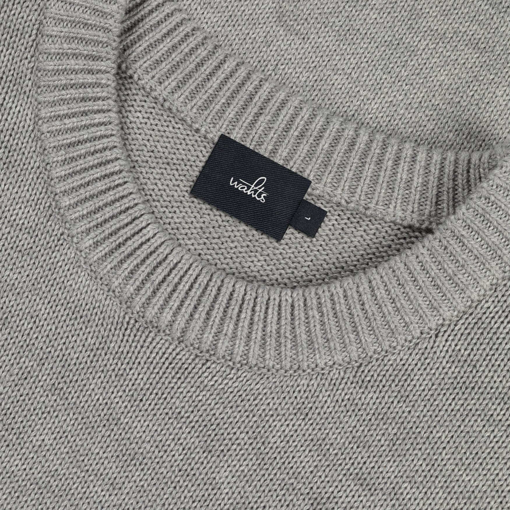 BURNS | Light Grey Melange