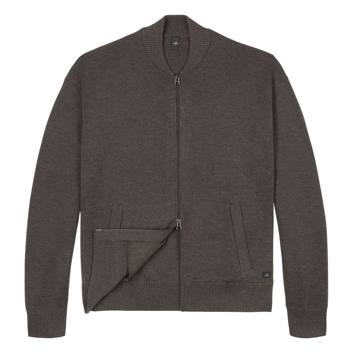 WARNER | Dark Brown Melange