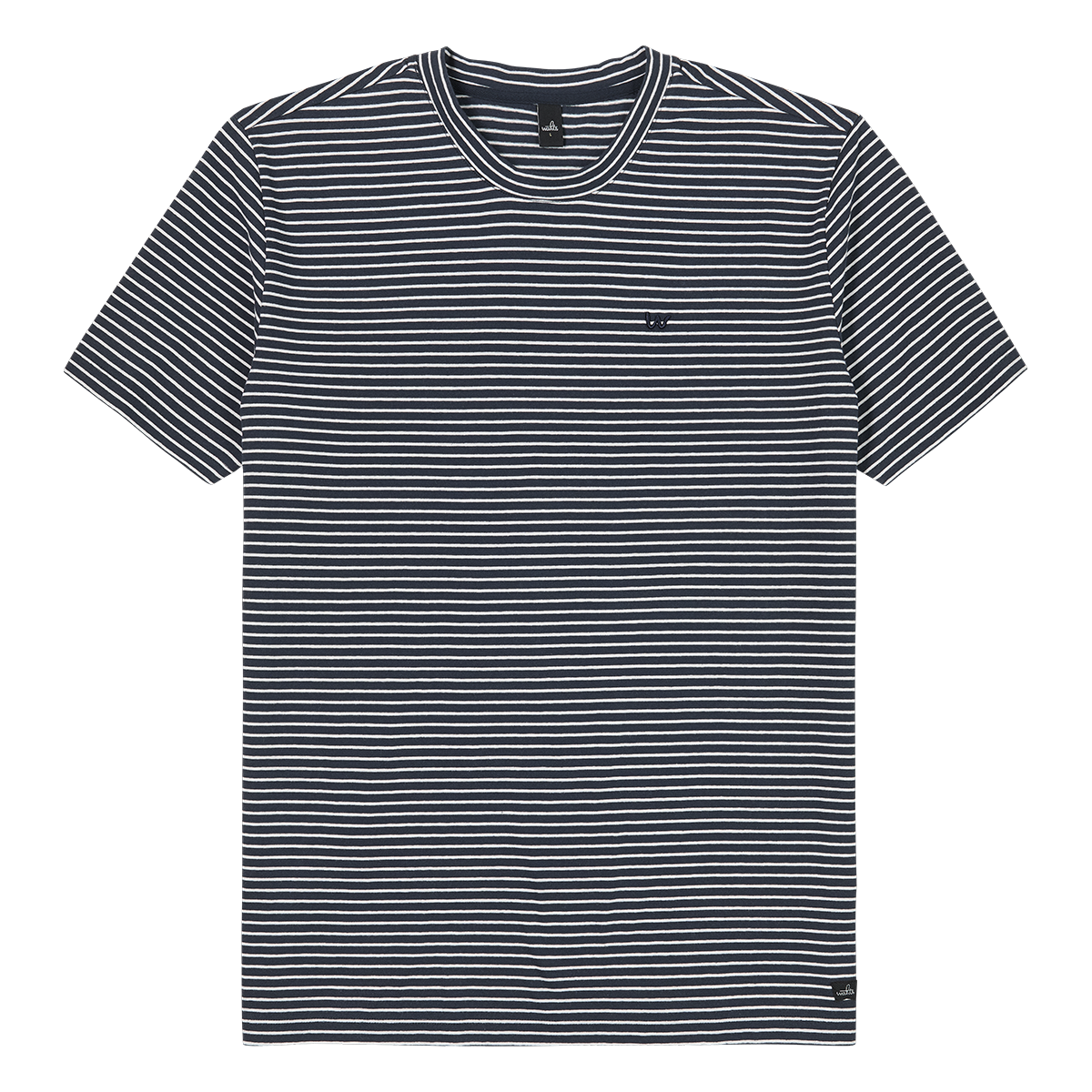 WYNN | Wide Navy White Stripe